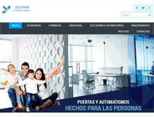 Tablet Screenshot of doorme.com